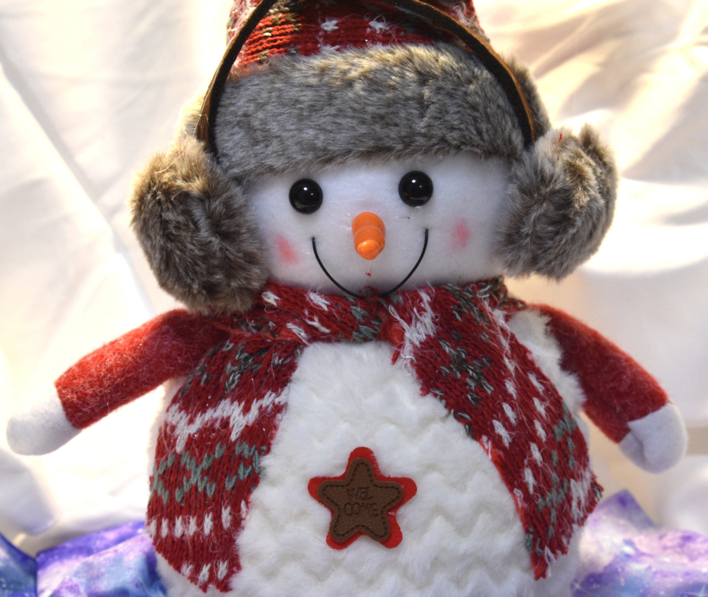Winter Christmas Snowman Decoration