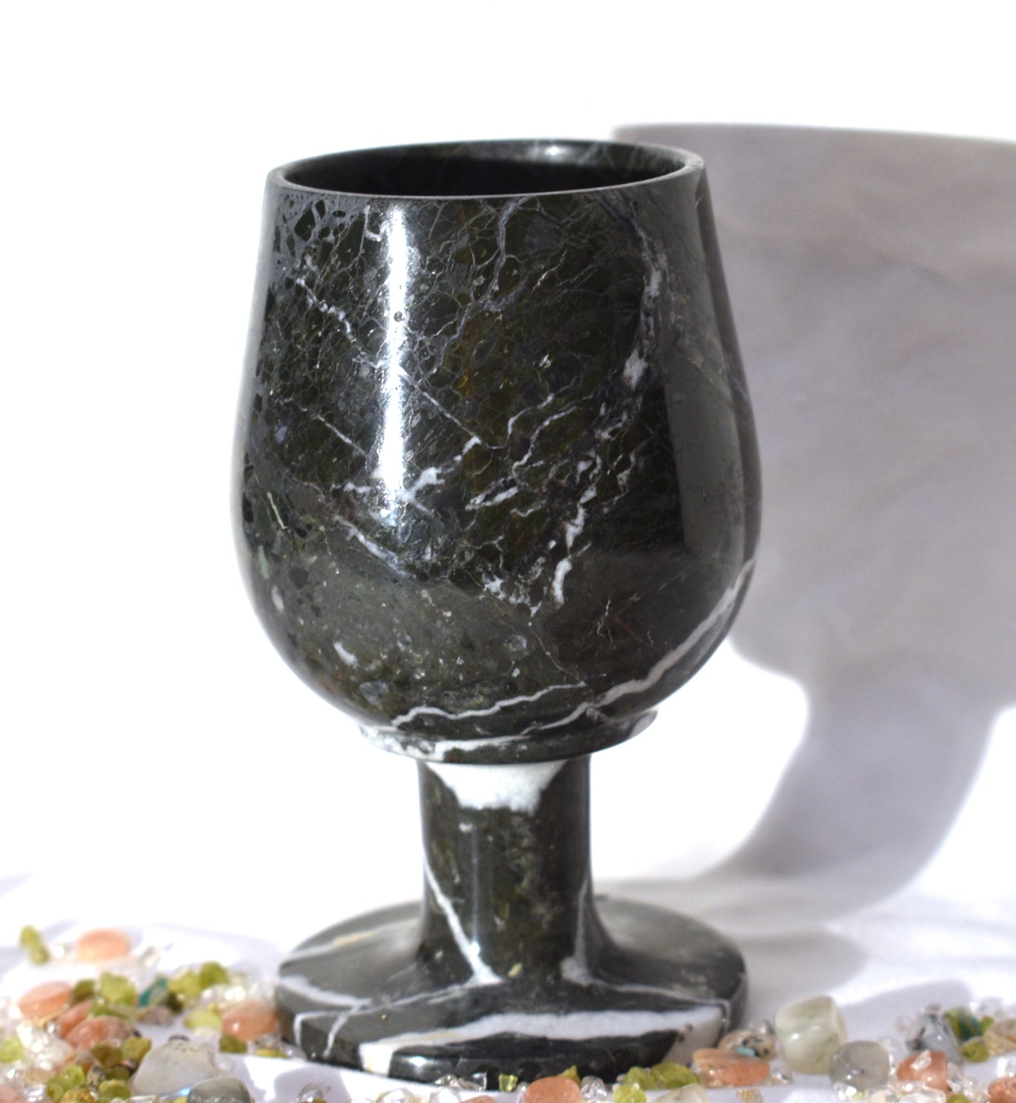 Zebra Jasper Goblet
