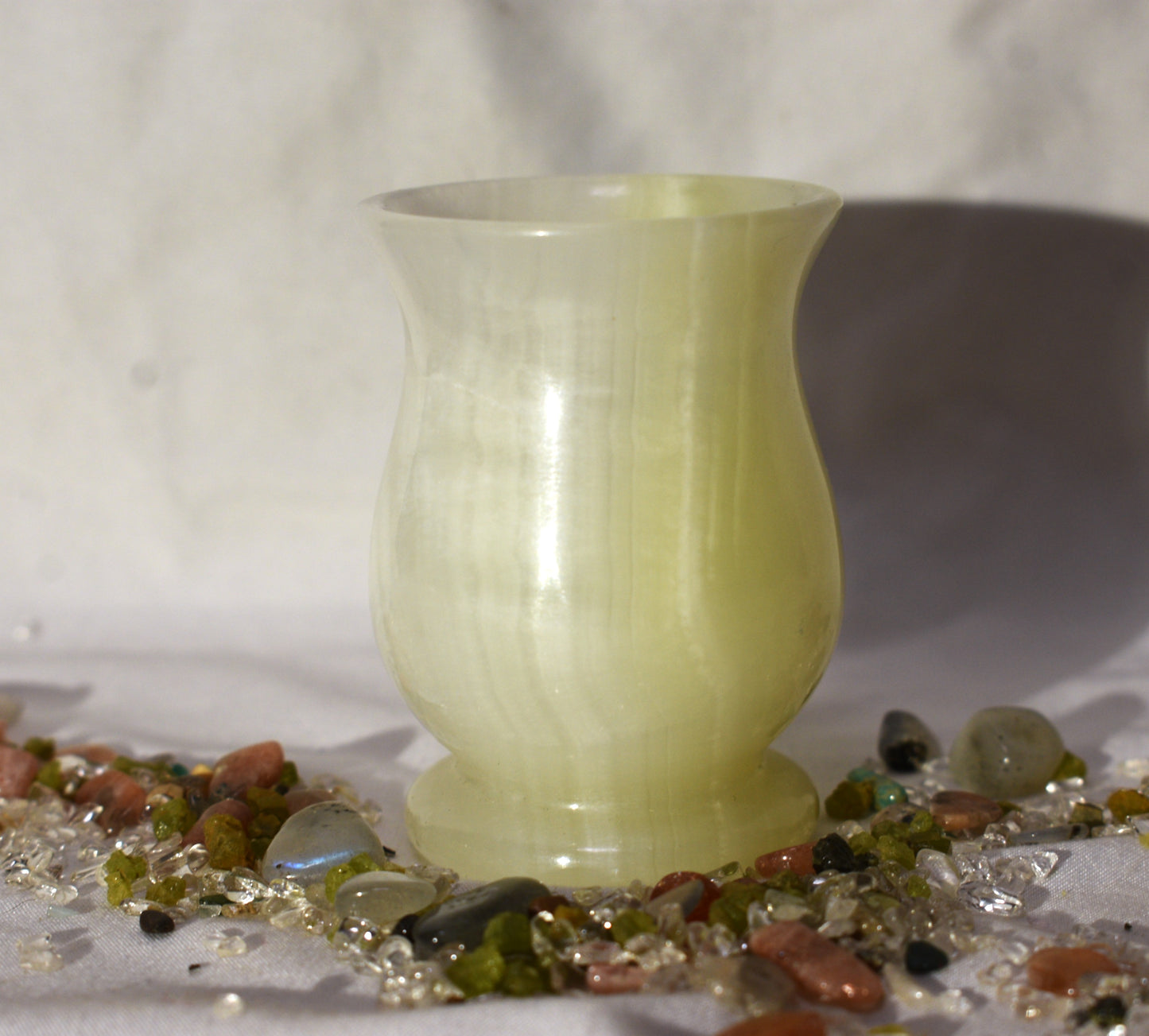 Green Onyx Cup