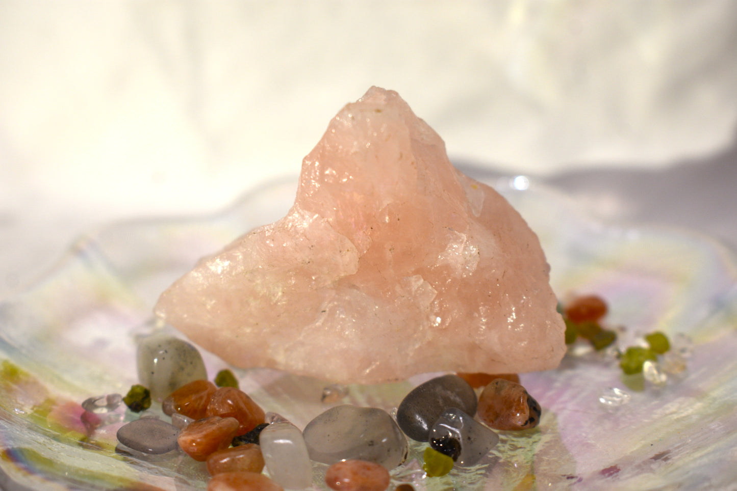 Raw Rose Quartz