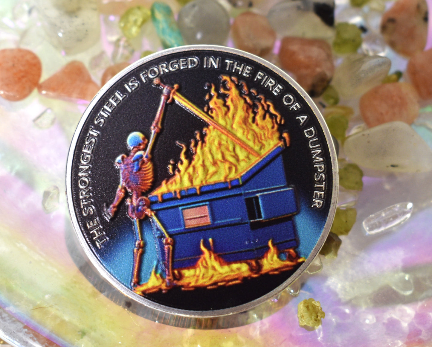 Dumpster Fire Challenge Coin