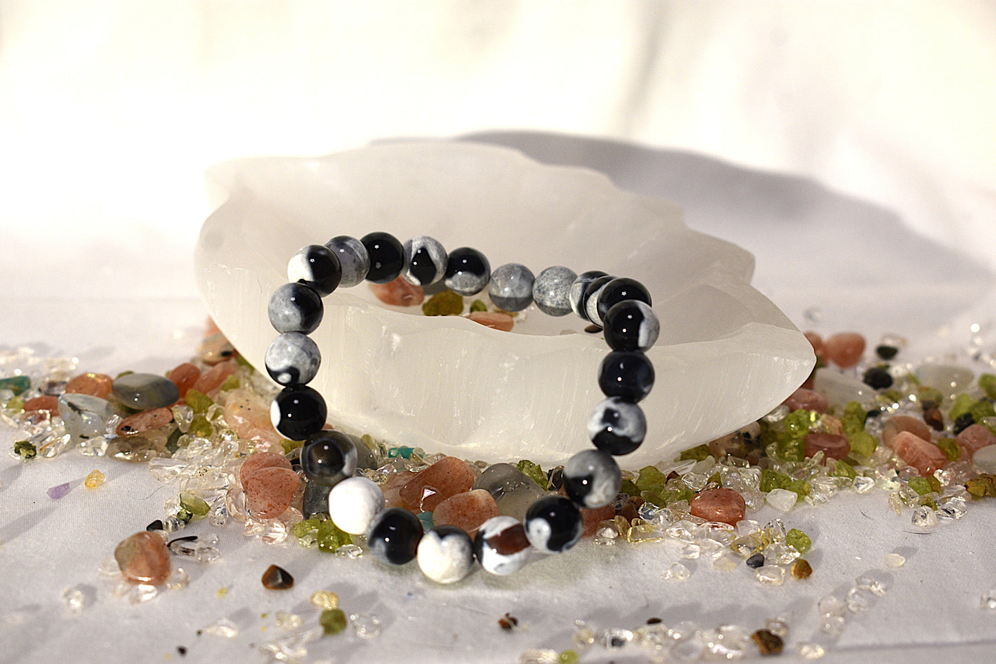 Orca Agate Bracelet