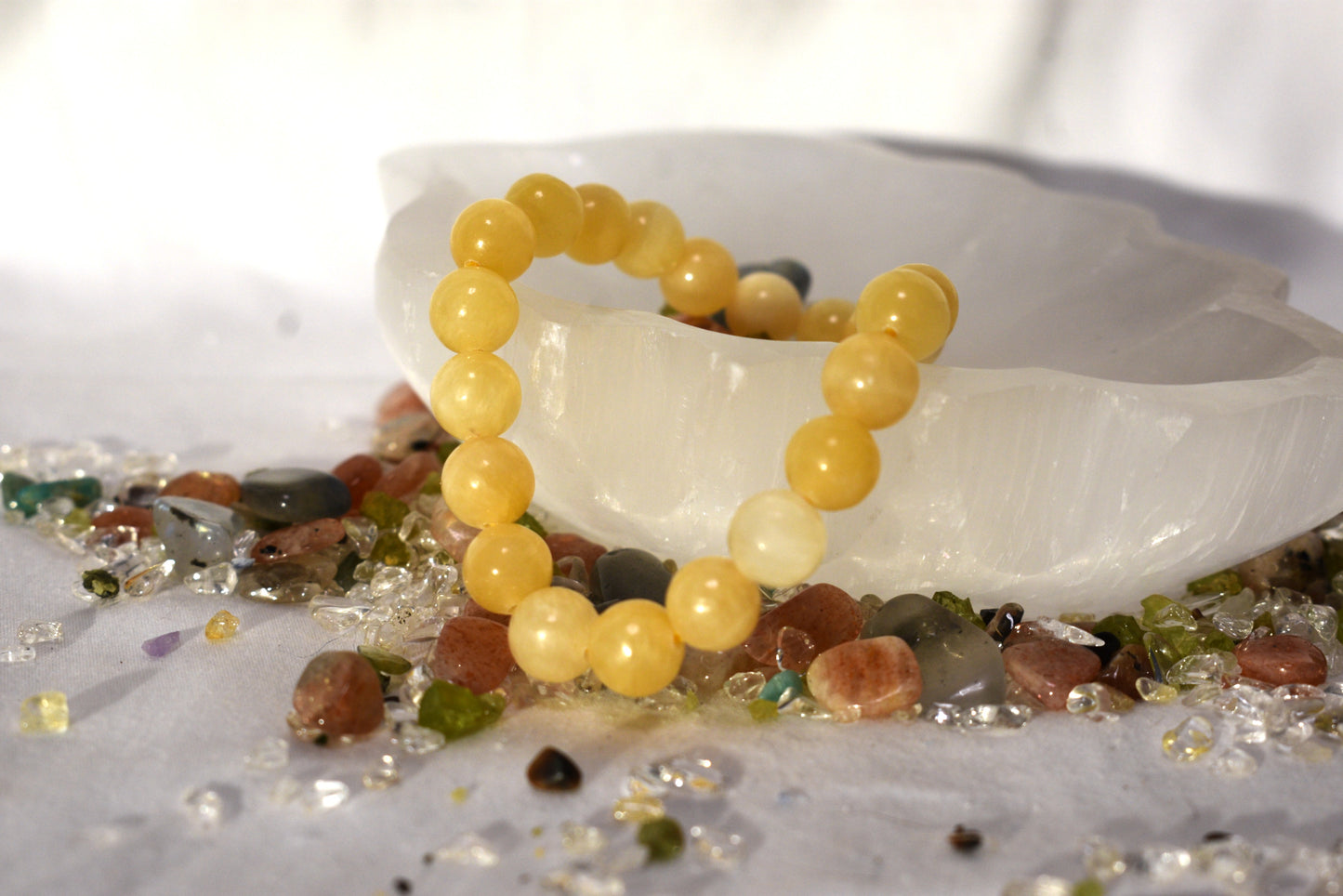 Honey Calcite Bracelet