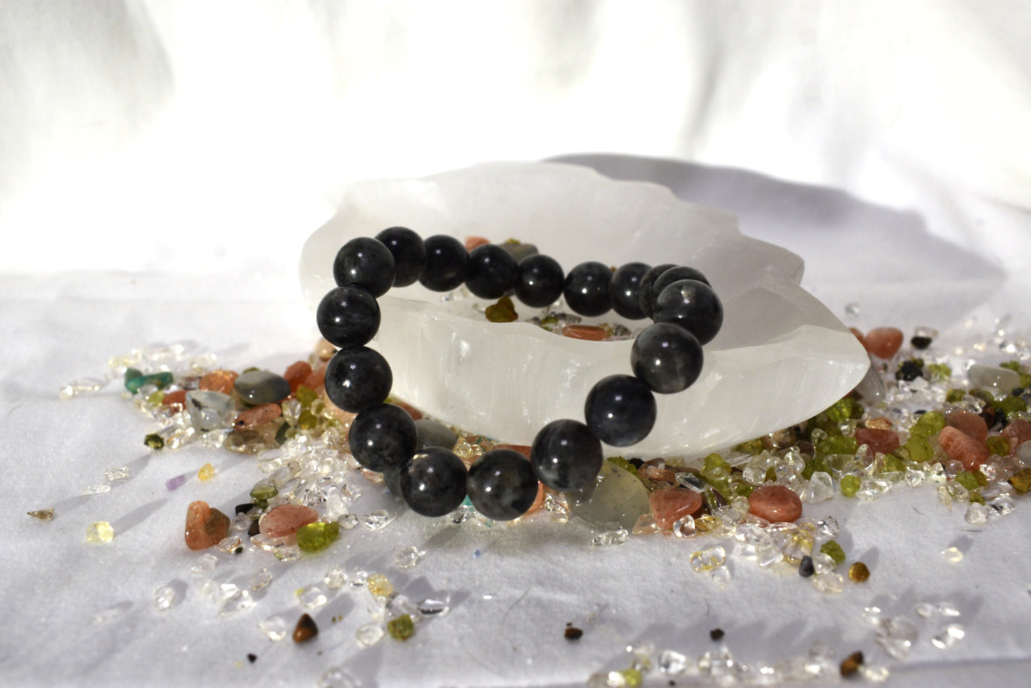 Black Moonstone Bracelet