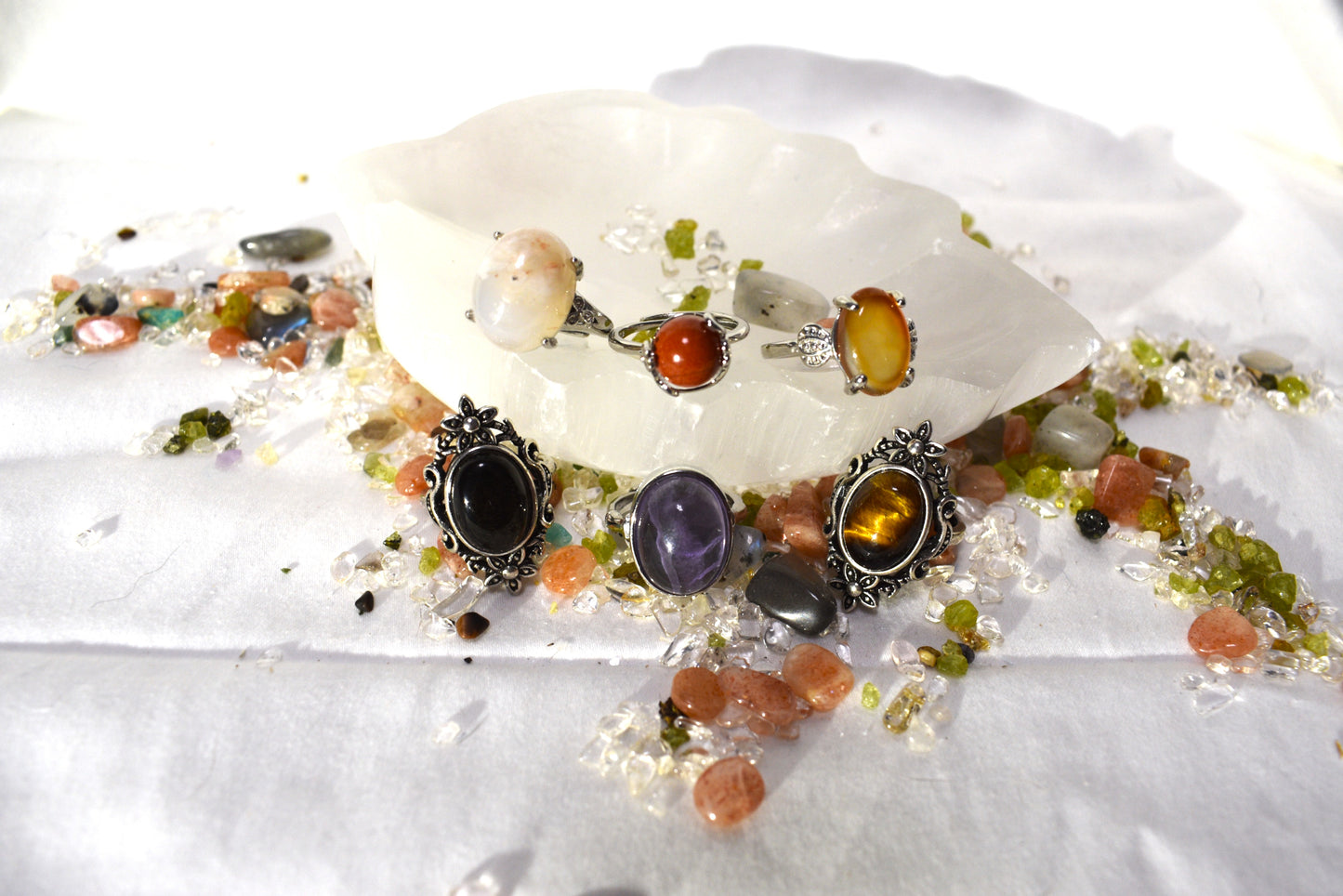 Mixed material rings