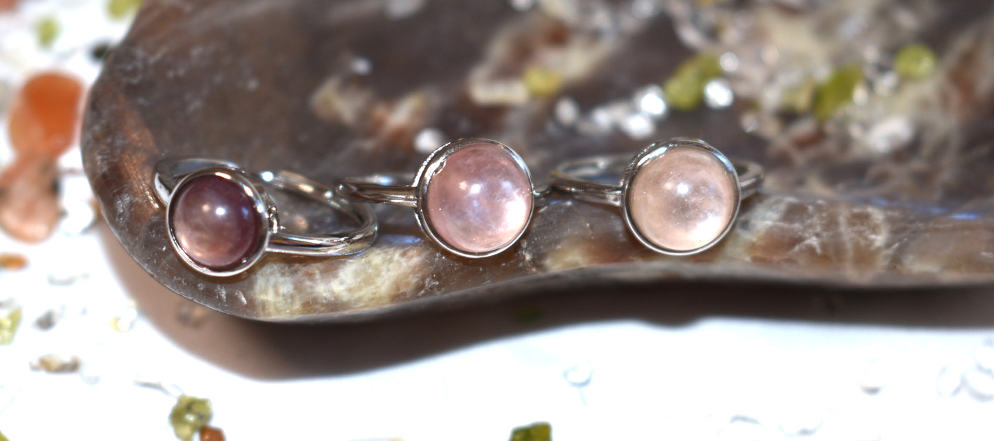 Purple mica Ring