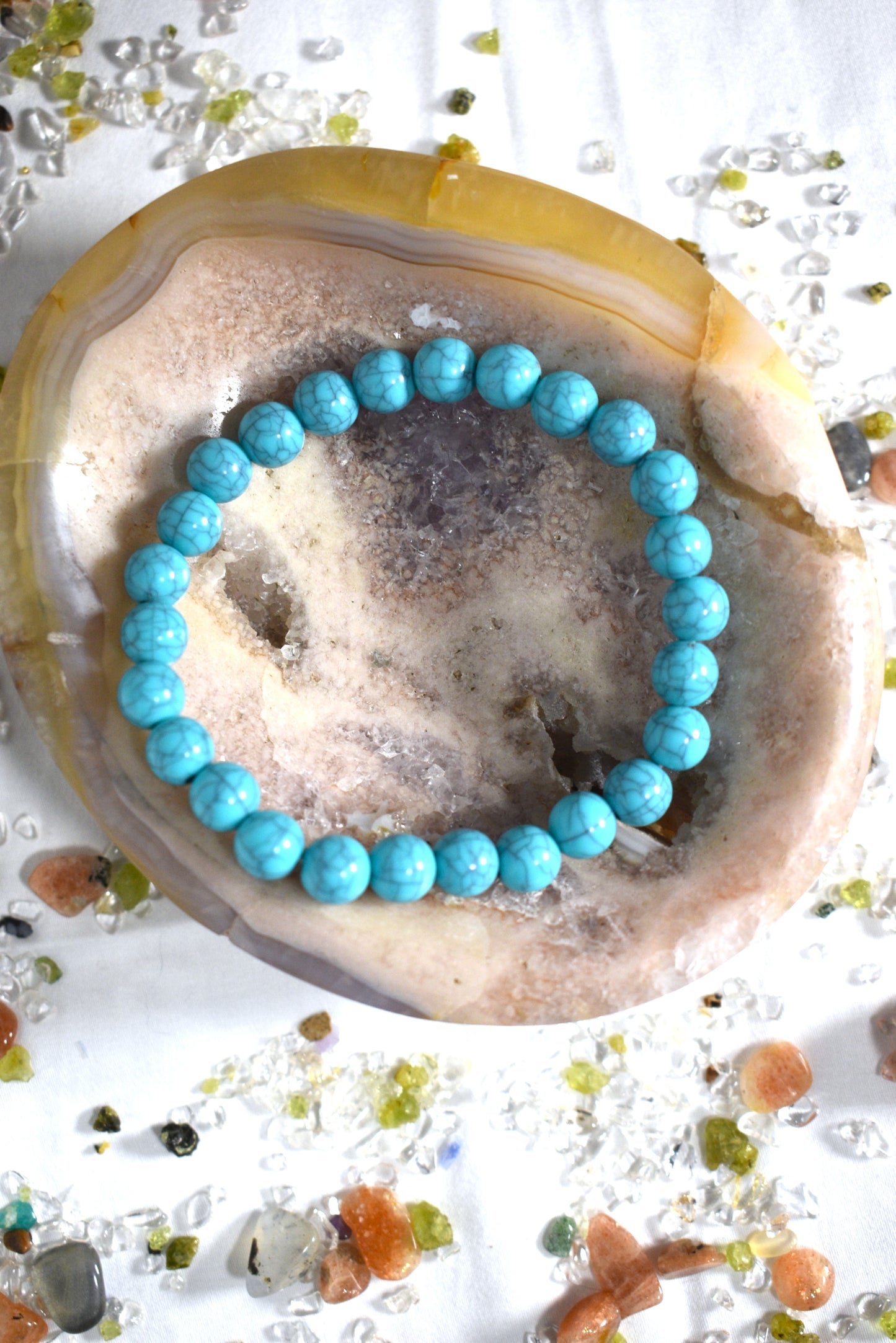 Blue Howlite (dyed)