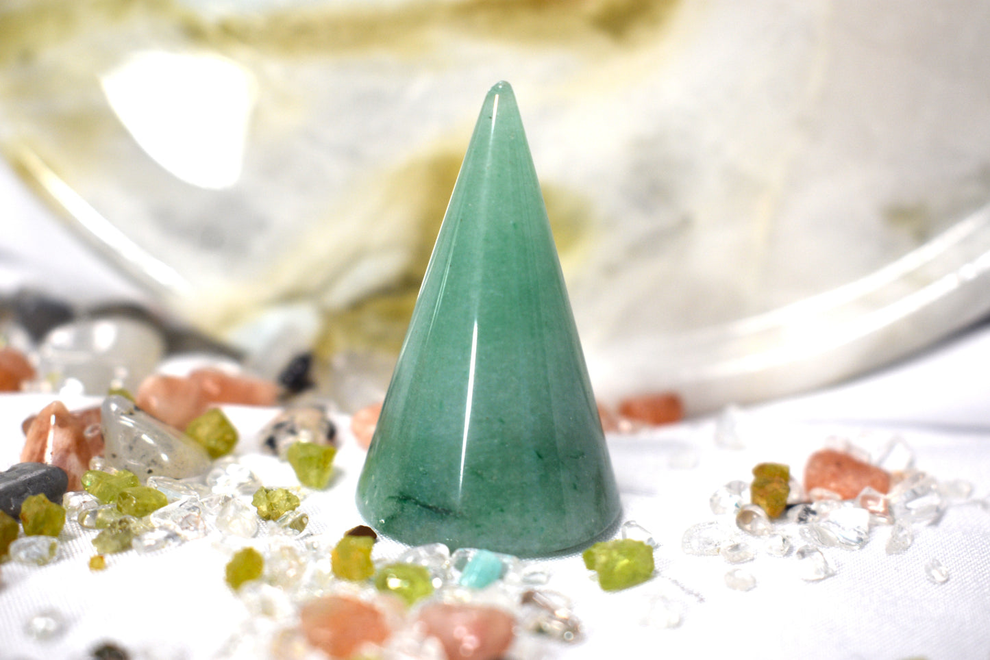 Green Aventurine Ring Holder