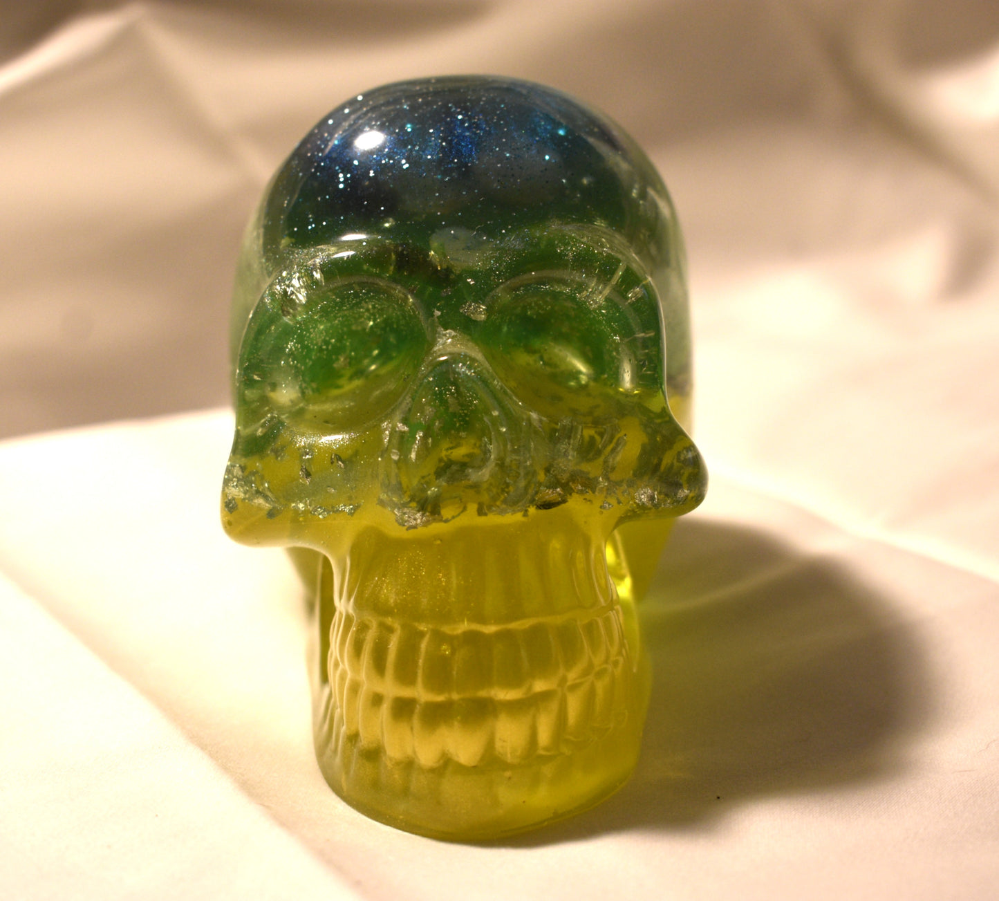 Resin Skull Figure