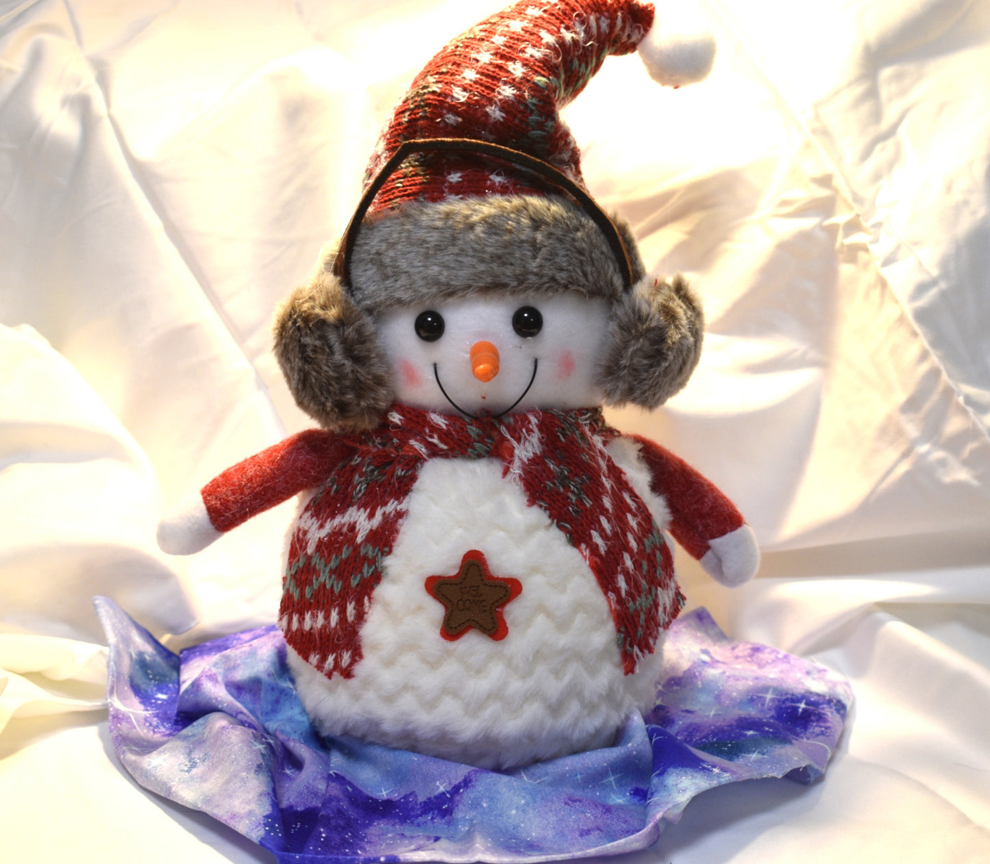 Winter Christmas Snowman Decoration