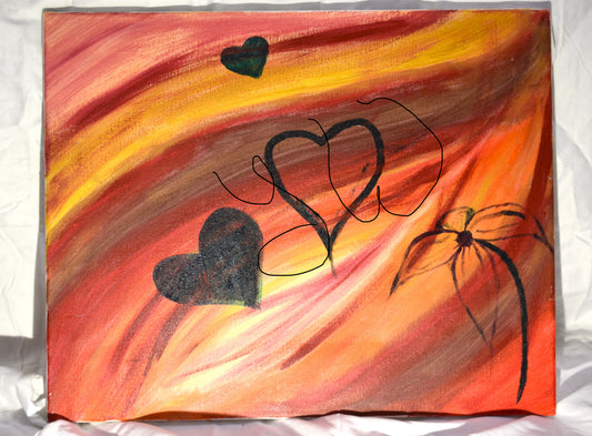 Acrylic Painting - Emptiness
