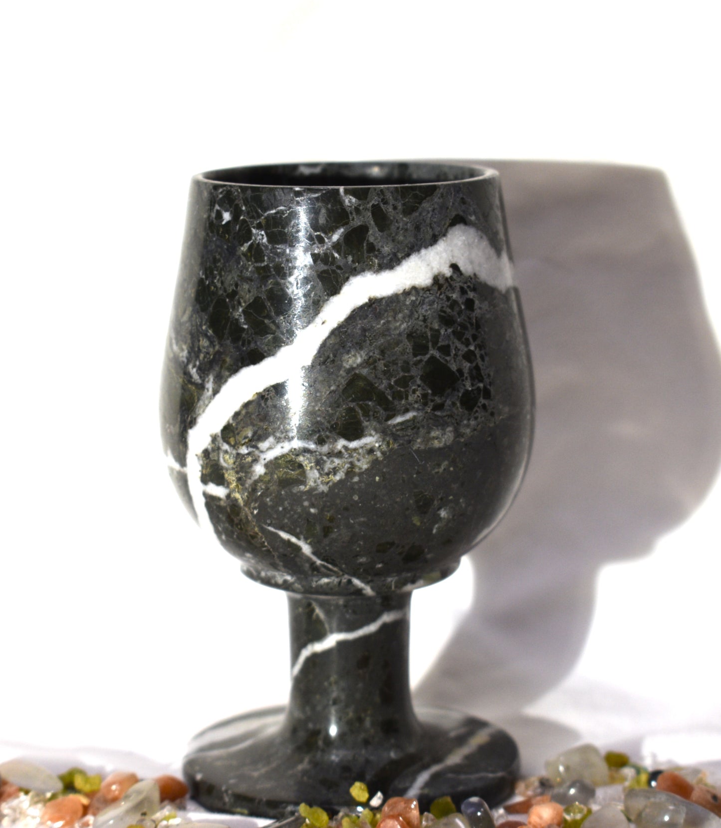 Zebra Jasper Goblet