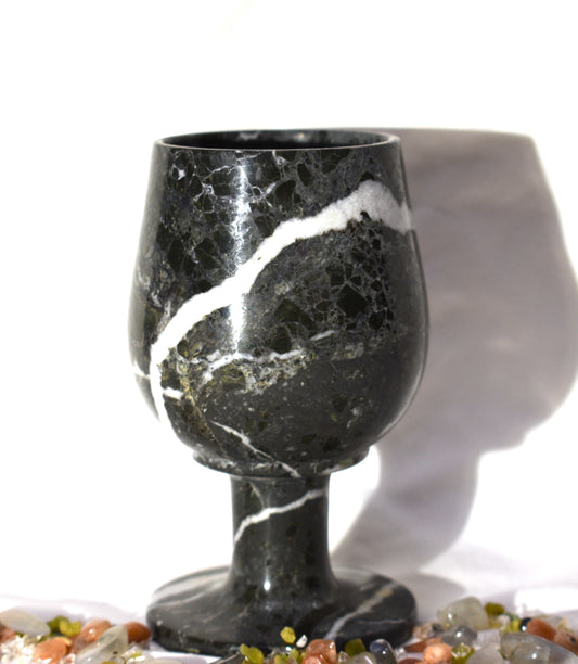 Zebra Jasper Goblet