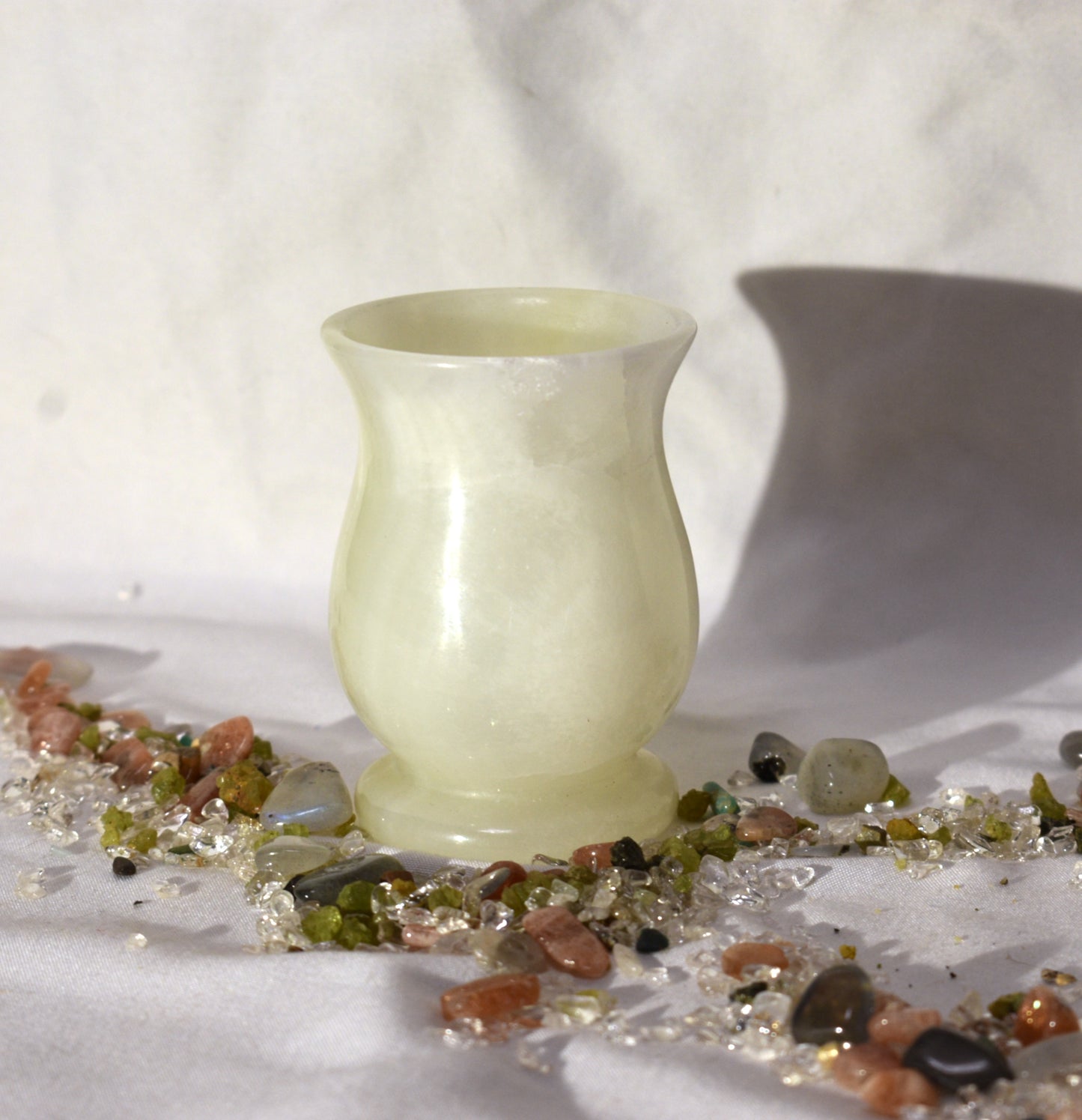 Green Onyx Cup