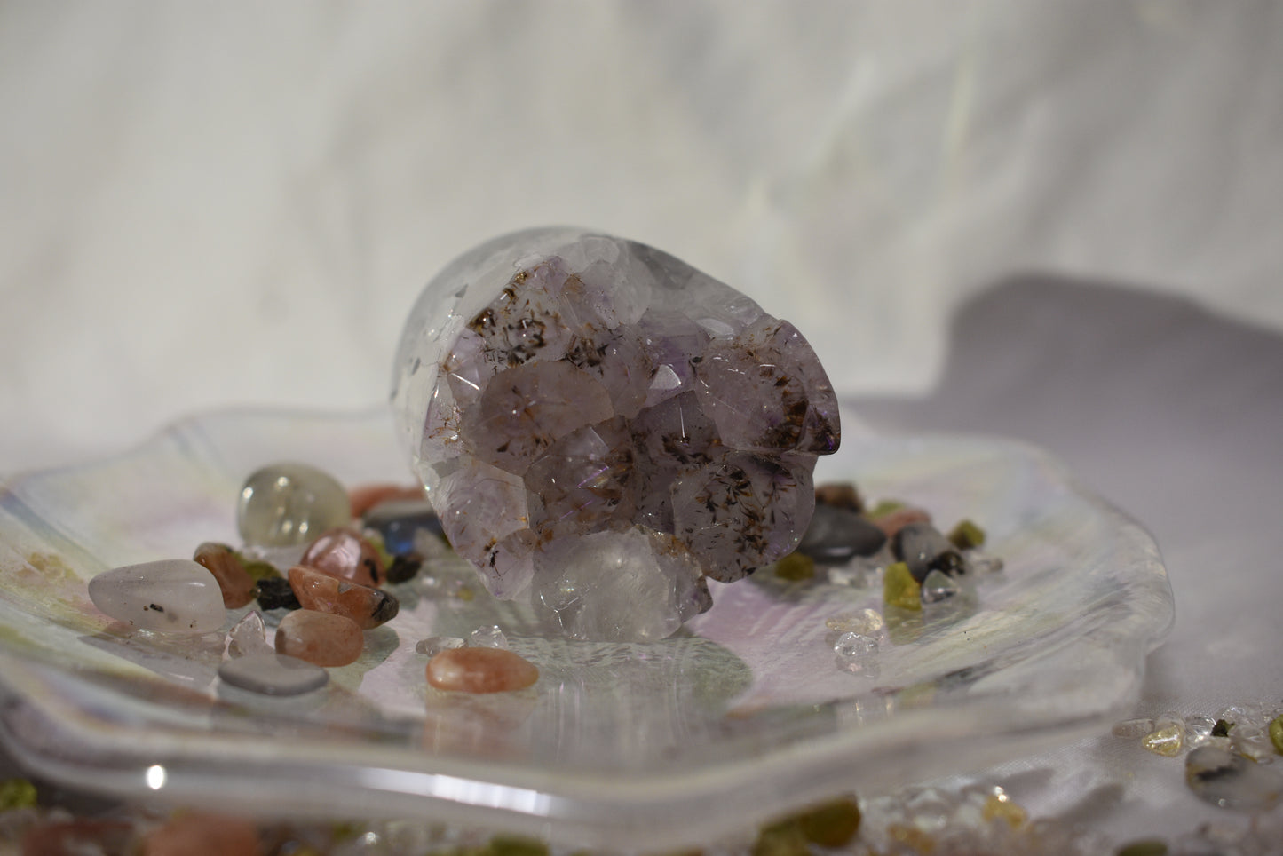 Garden Amethyst Cylinder