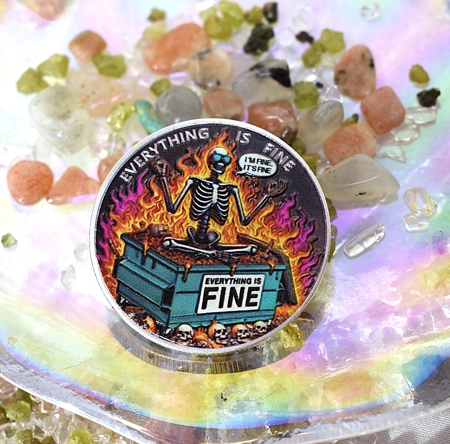 Dumpster Fire Challenge Coin