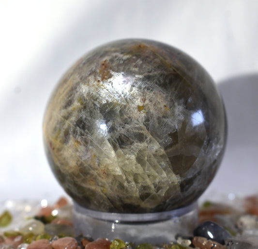 Black Moonstone Sphere