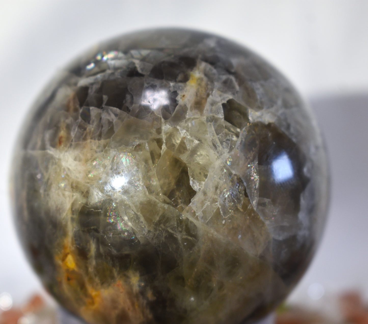 Black Moonstone Sphere