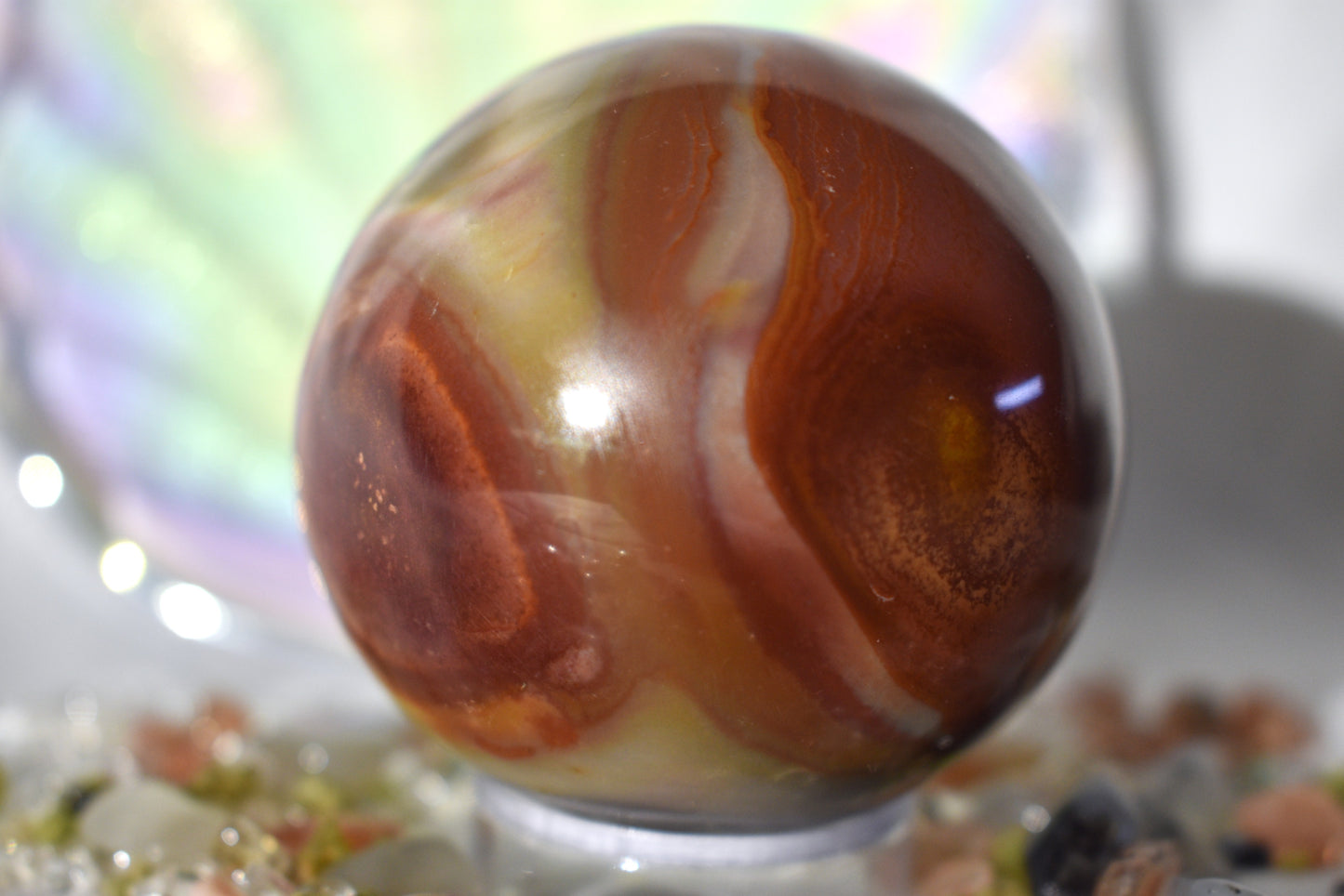 Polychrome Jasper Sphere