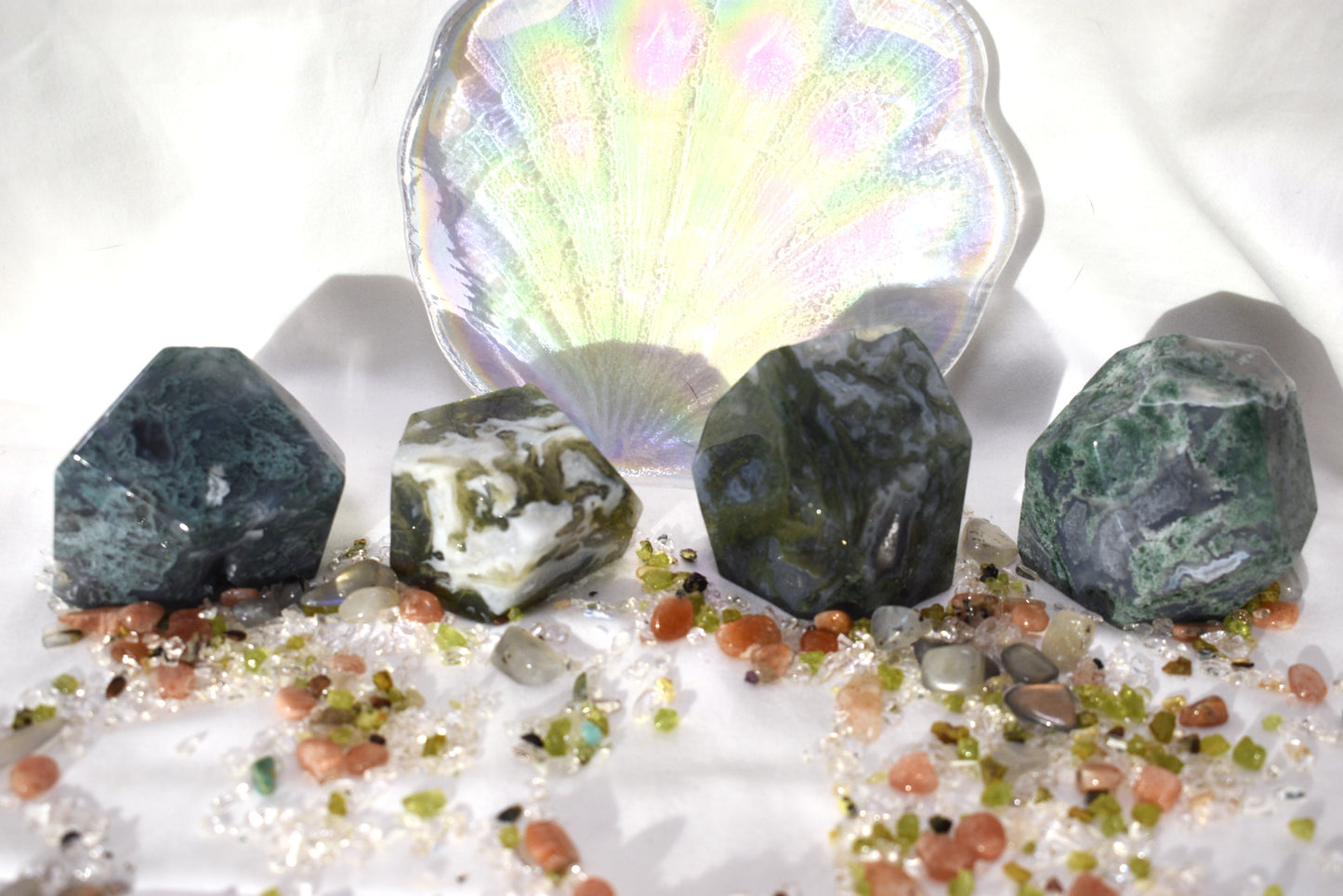 Moss Agate Freeform