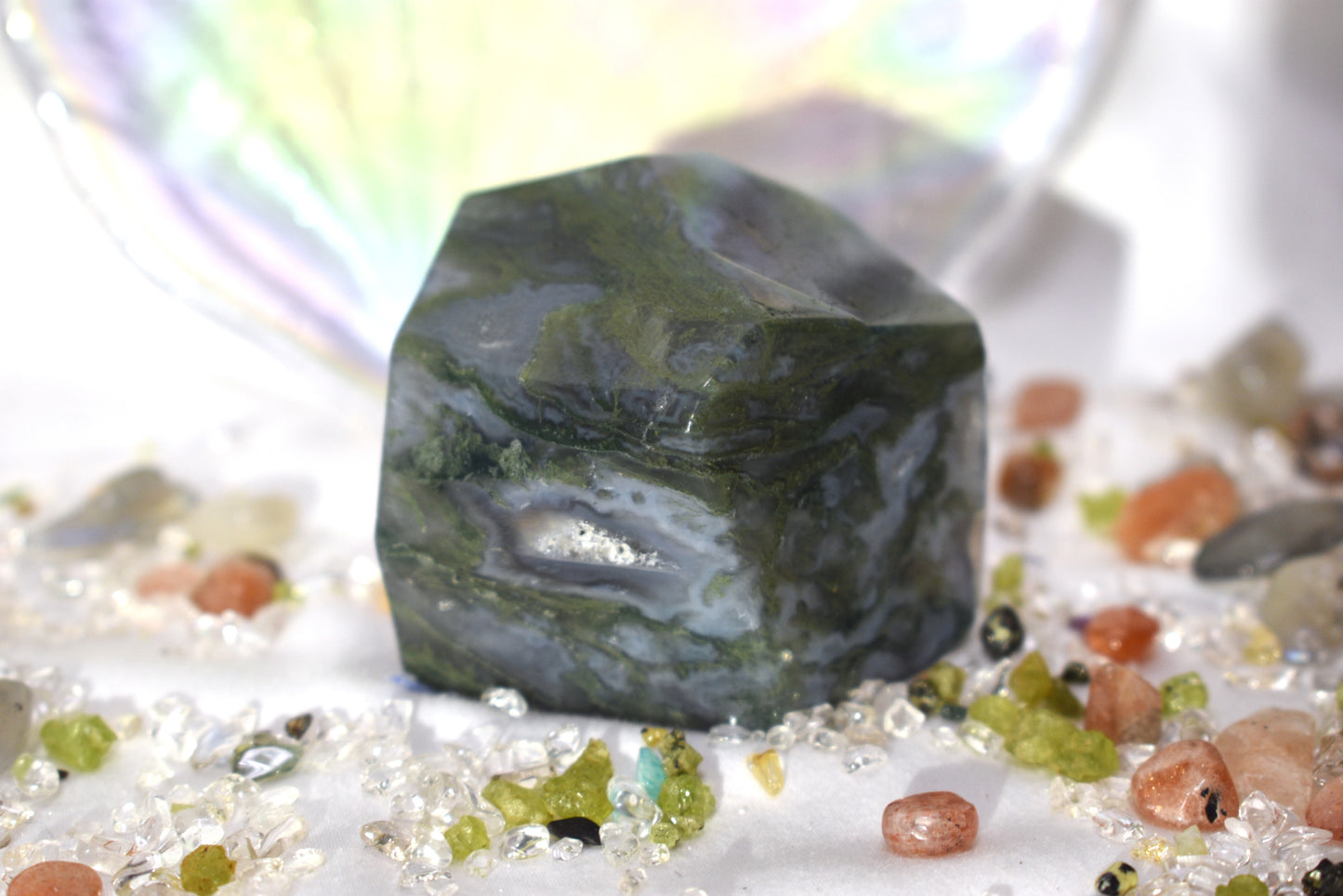 Moss Agate Freeform
