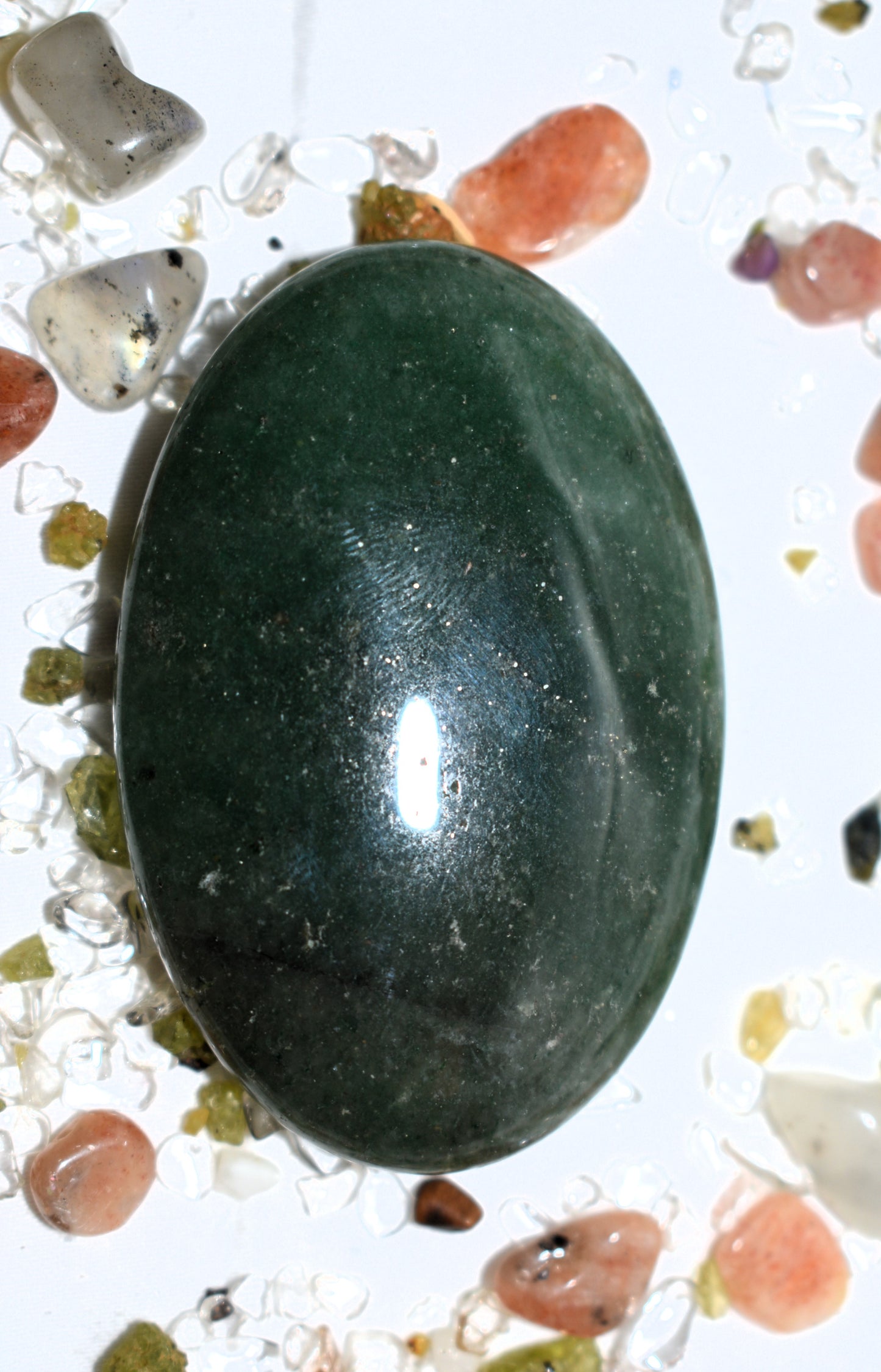Green Aventurine Palm