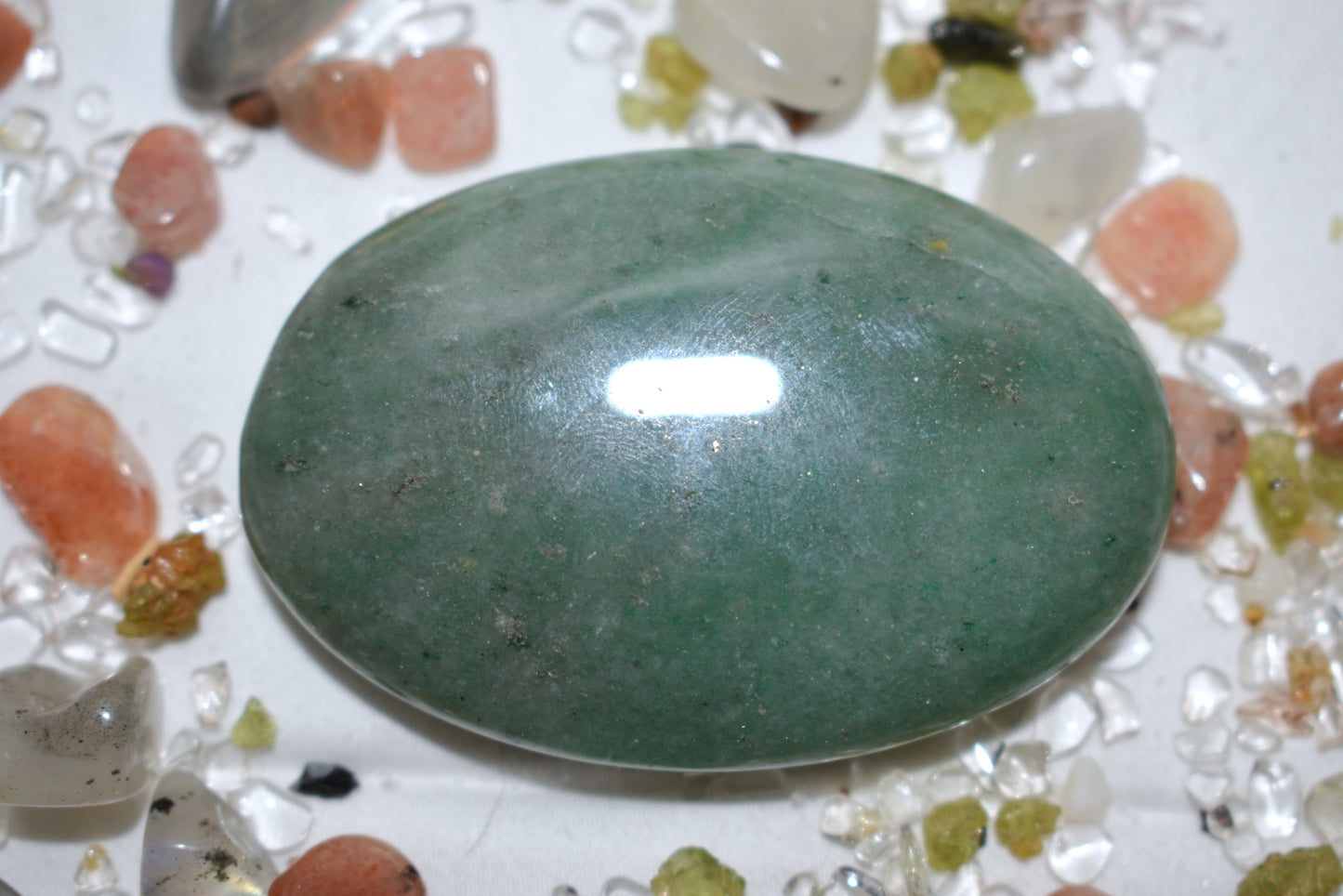 Green Aventurine Palm