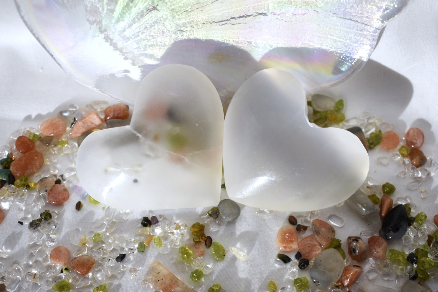 Selenite Heart