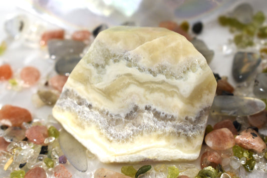 Fluorite, Calcite, Quartz Freeform