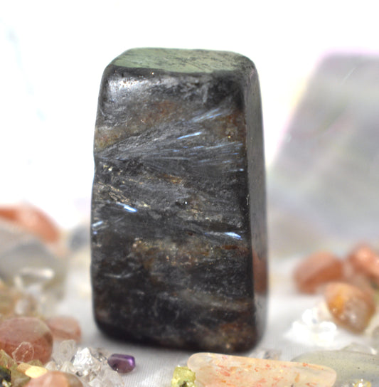 Astrophyllite with Blue needles Freeform