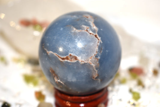 Angelite sphere