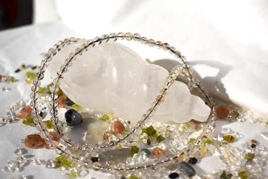 Super 7 rutile necklace