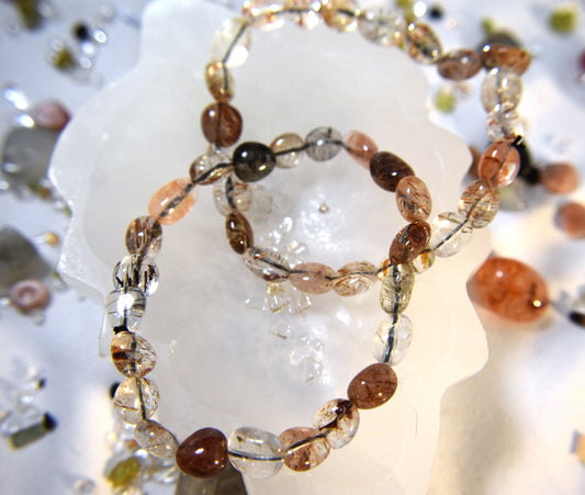 Super 7 with rutile bracelet