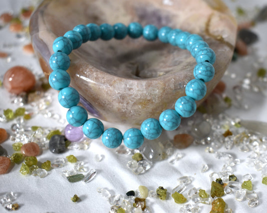 Blue Howlite (dyed)