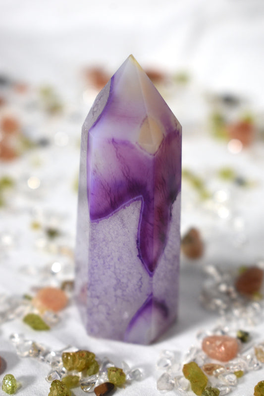 Purple Sardonyx point