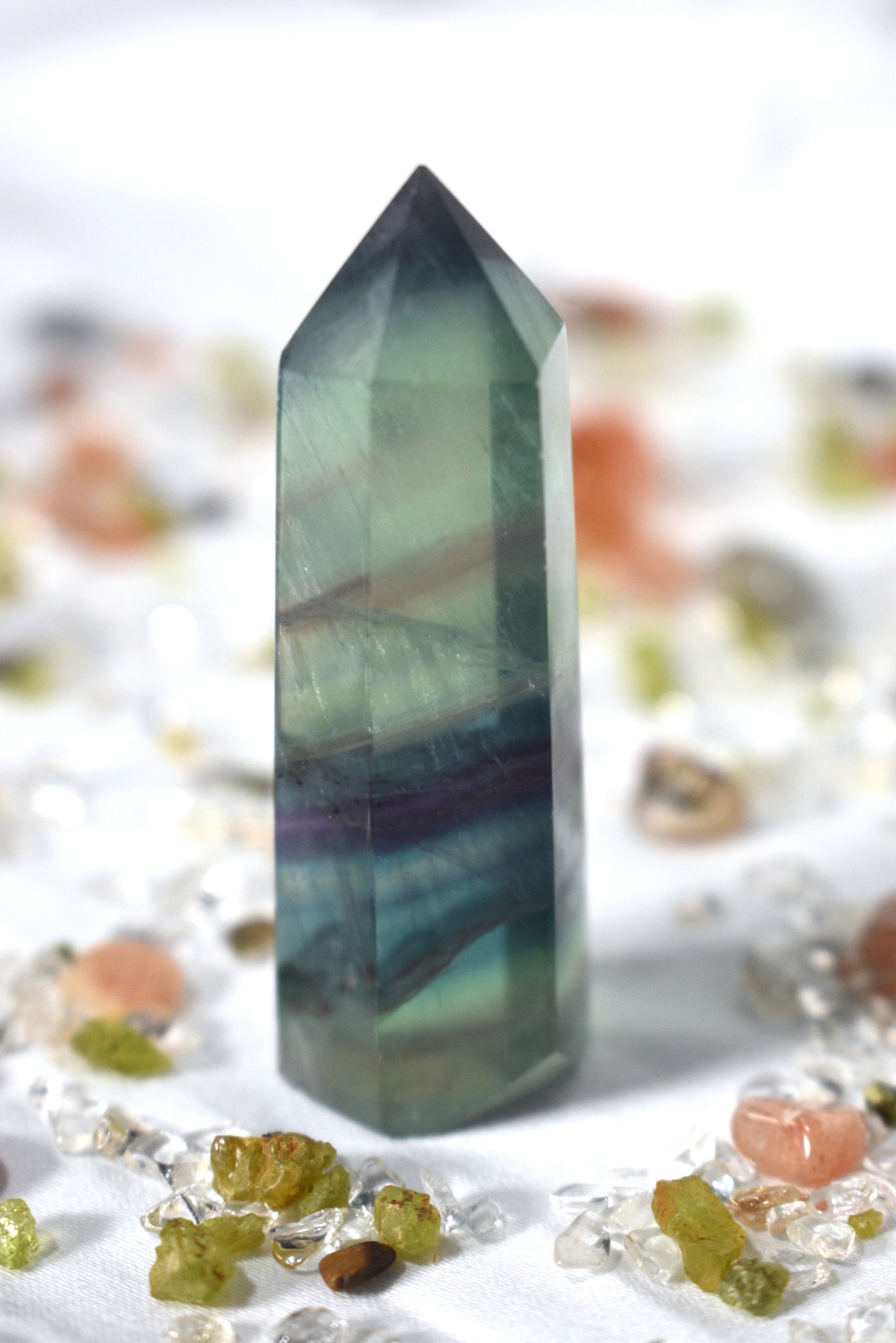 Fluorite point