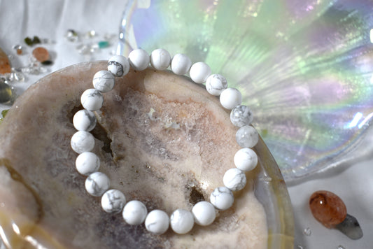 Howlite bracelet