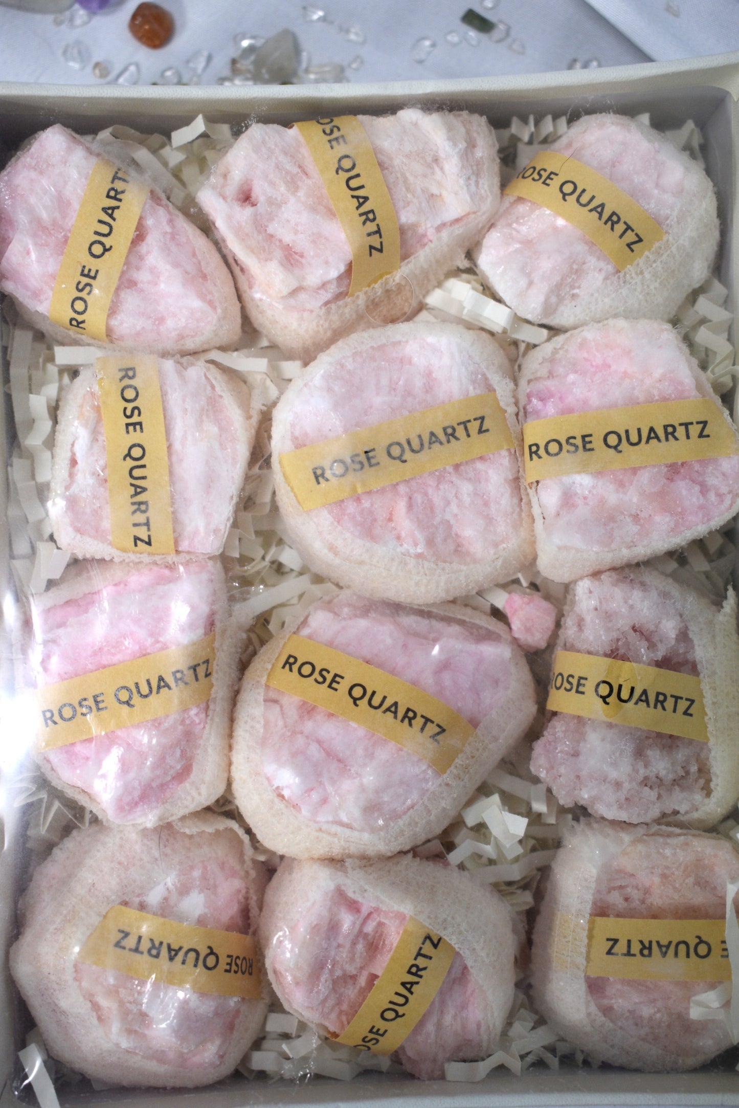Raw Rose Quartz Lot